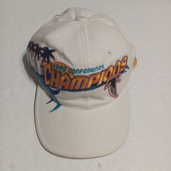 Sports Specialties NFL Pro Line Atlanta Falcons Conference Champions VTG Hat/Cap - Picture 2 of 8